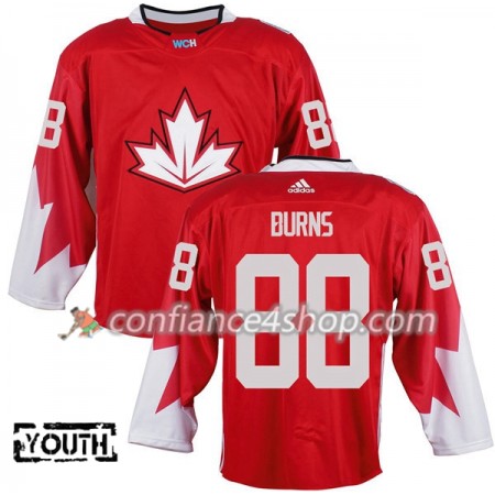 Adidas Maillot de Hockey Canada Brent Burns 88 Coupe du monde de hockey sur glace 2016 Rouge - Enfant